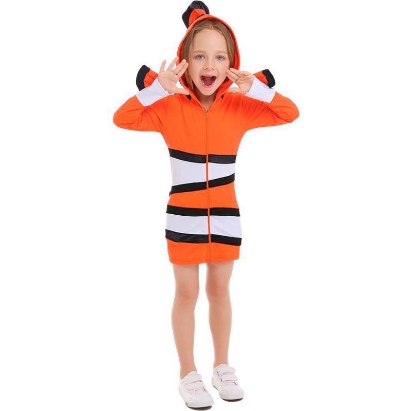 Halloween Ocean Theme Party Clown Fish Cosolay Matching Outfits - Ecosfun