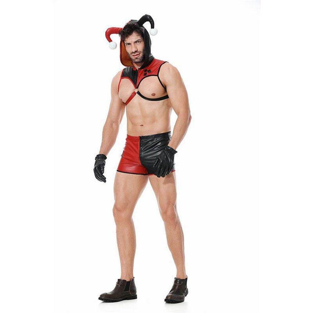 Harley Quinn Suicide Squad Joker Costume Cosplay Nightclub Halloween For Men Lingiere - Ecosfun
