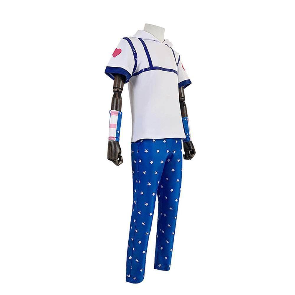 JoJo's Bizarre Adventure Johnny Joestar Cosplay Costumes Anime Halloween Suit Outfit Sets Dress Up For Adults - Ecosfun