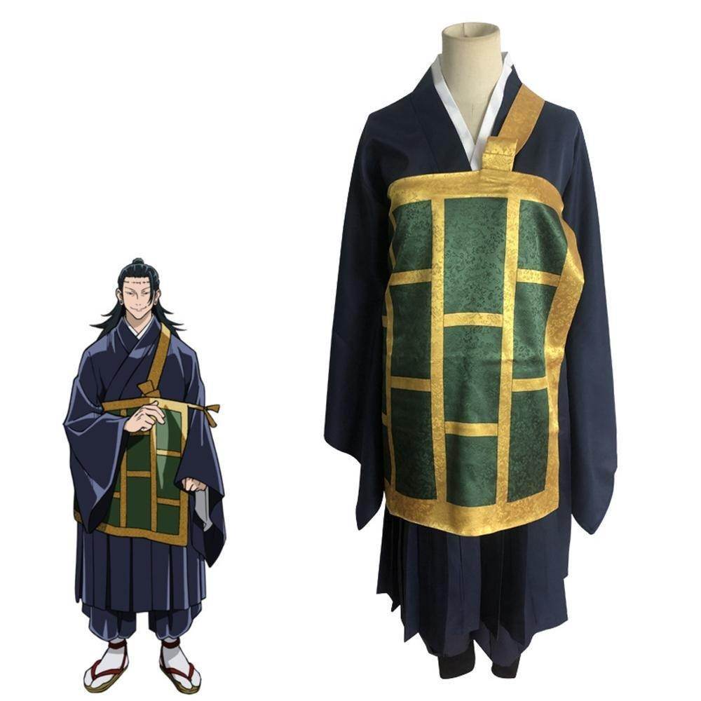 Jujutsu Kaisen Costumes Geto Suguru Cos Outfit Anime Cosplay School Uniform - Ecosfun