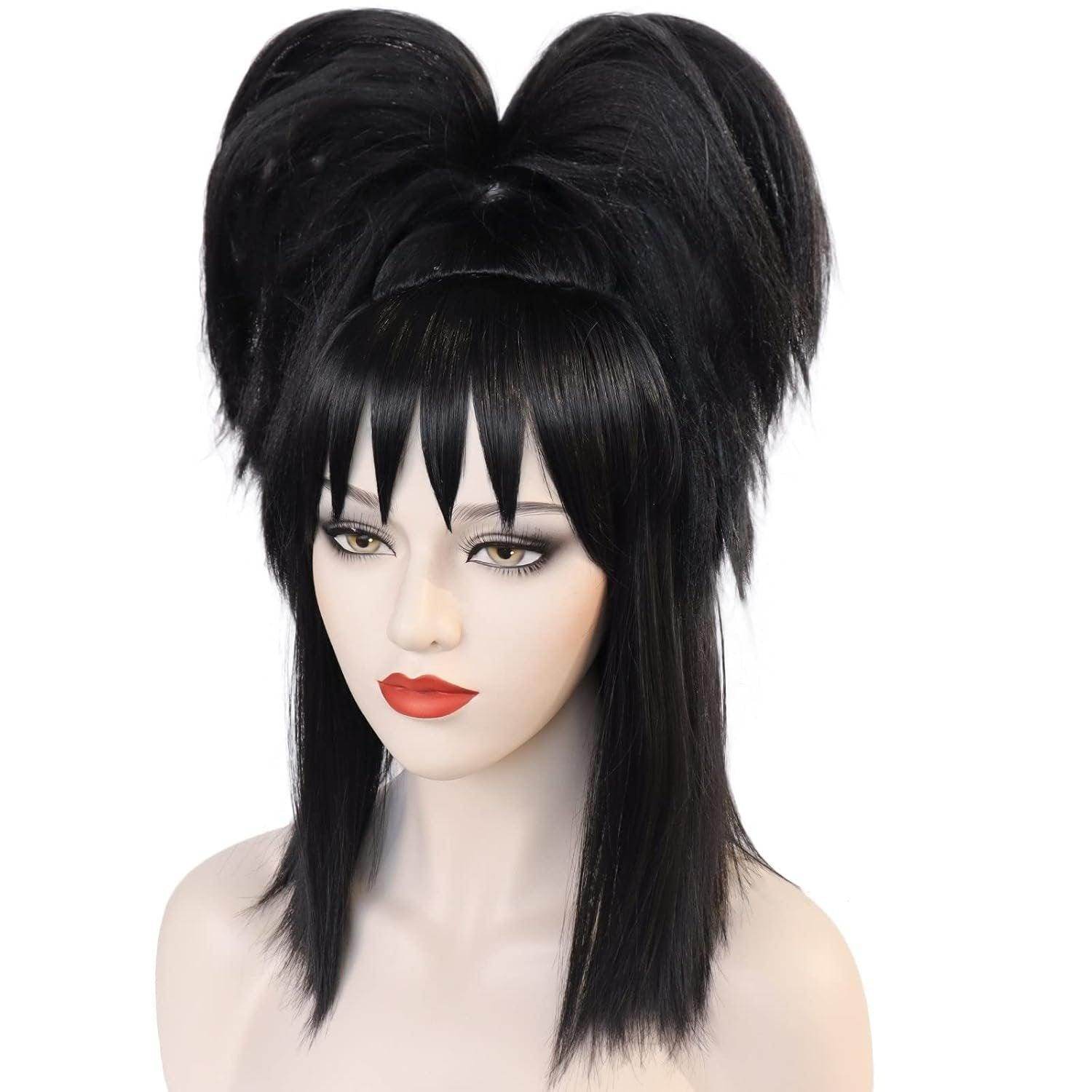 Lydia Deetz Beetlejuice Costume Wig Halloween - Ecosfun