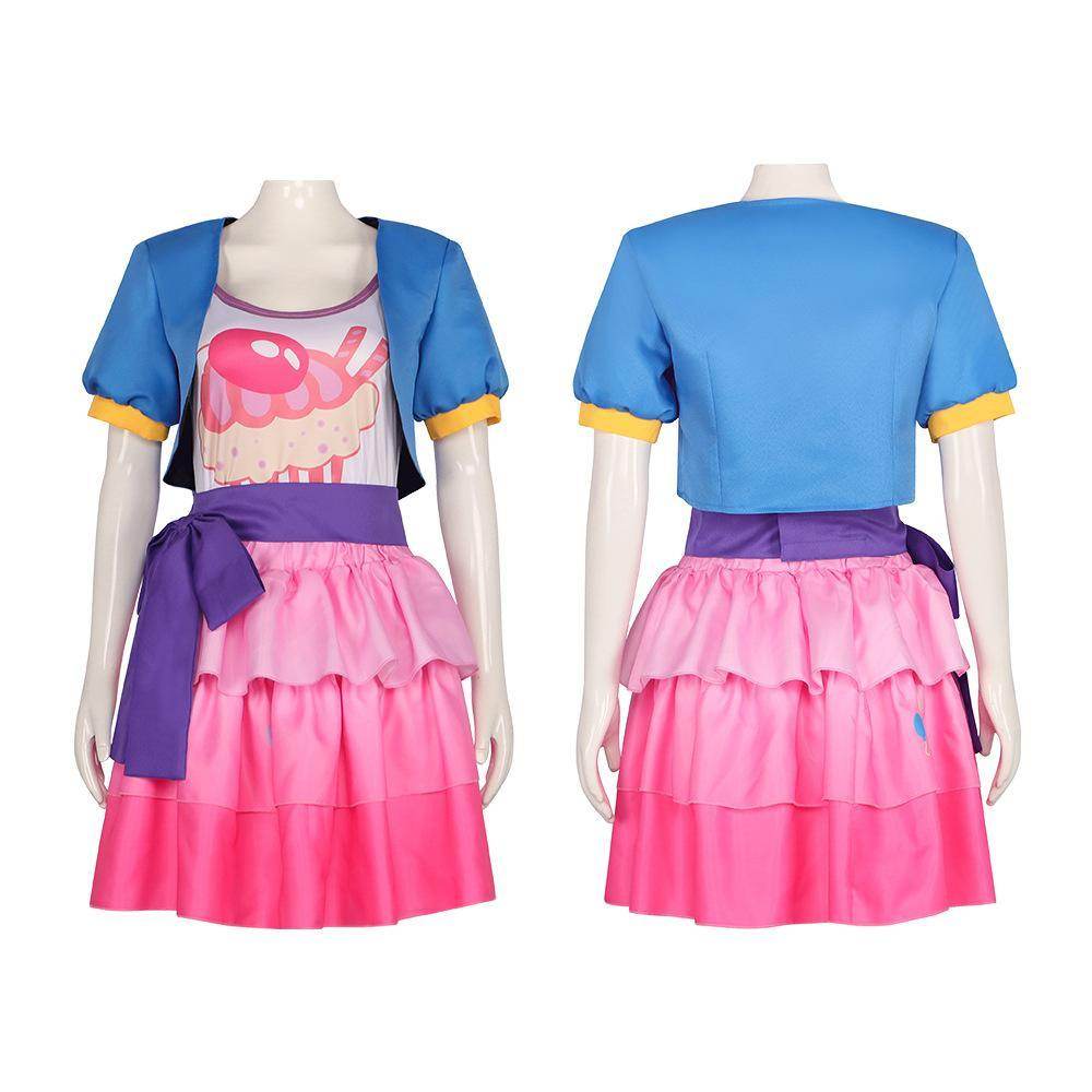 My Little Pony Friendship Is Magic Pinkie Pie Outfits Halloween Carnival Suit Cosplay Costume - Ecosfun