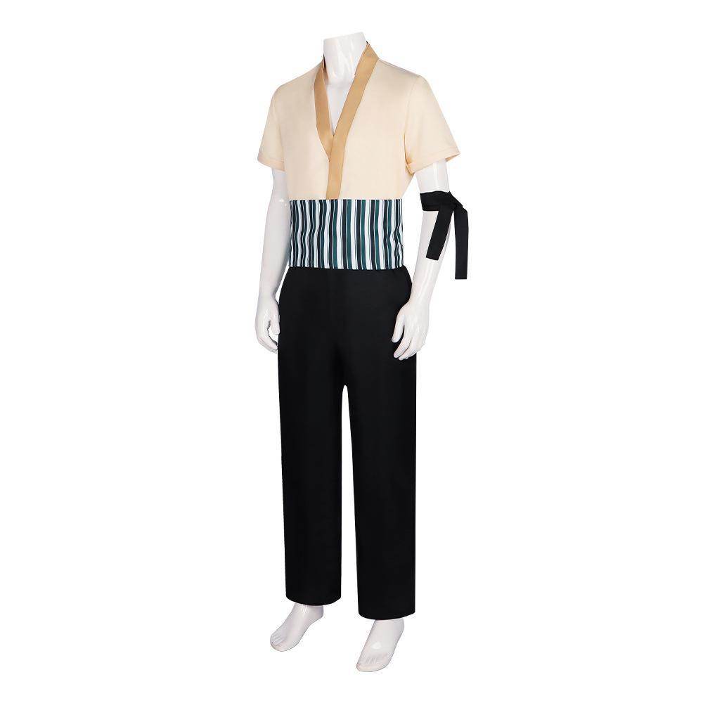 One Piece Roronoa Zoro Anime Movie version Cosplay Costume Outfits Halloween Carnival Suit - Ecosfun