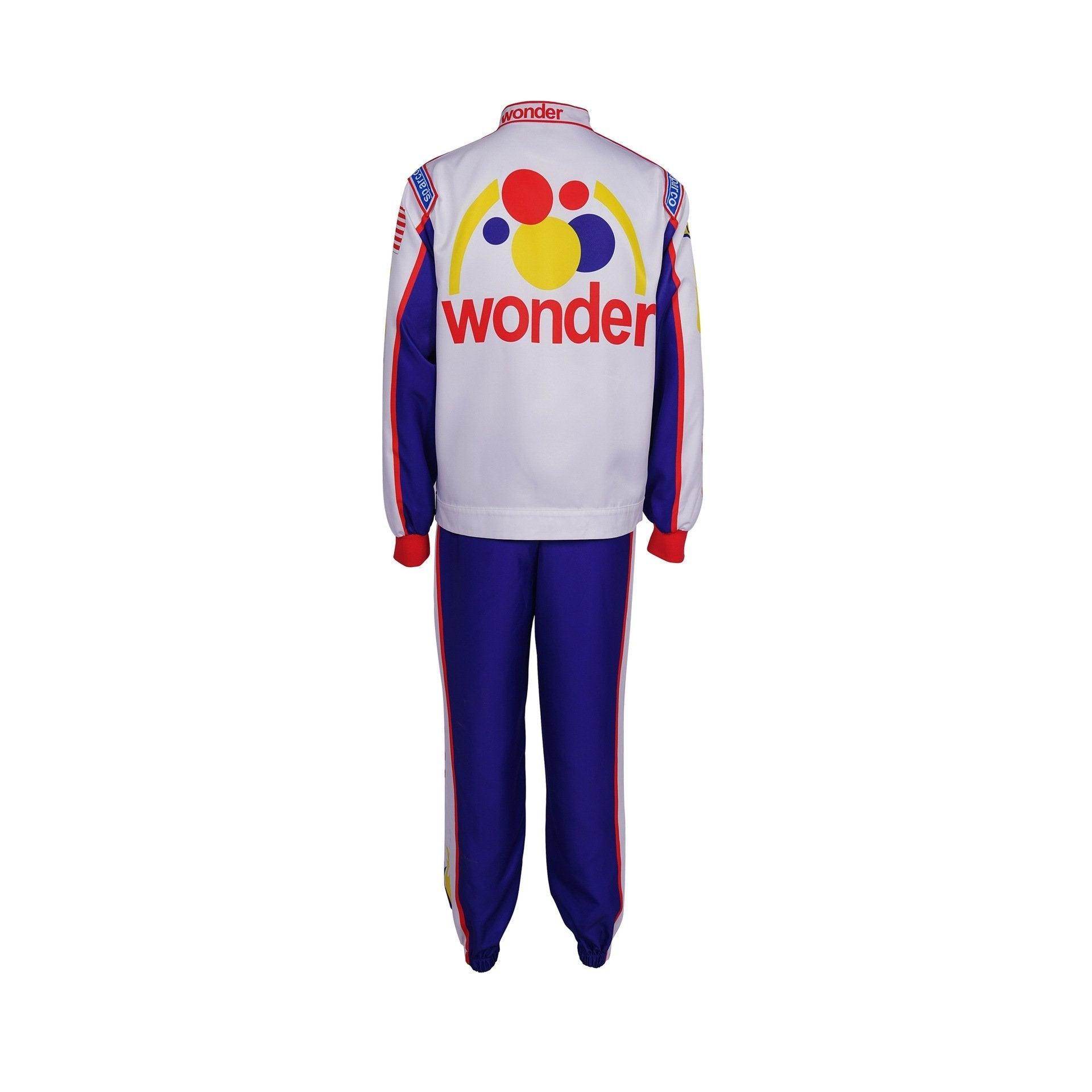 Ricky Bobby Nascar Cosplay Costume Talladega Nights Wonder Bread Racing Apparel - Ecosfun