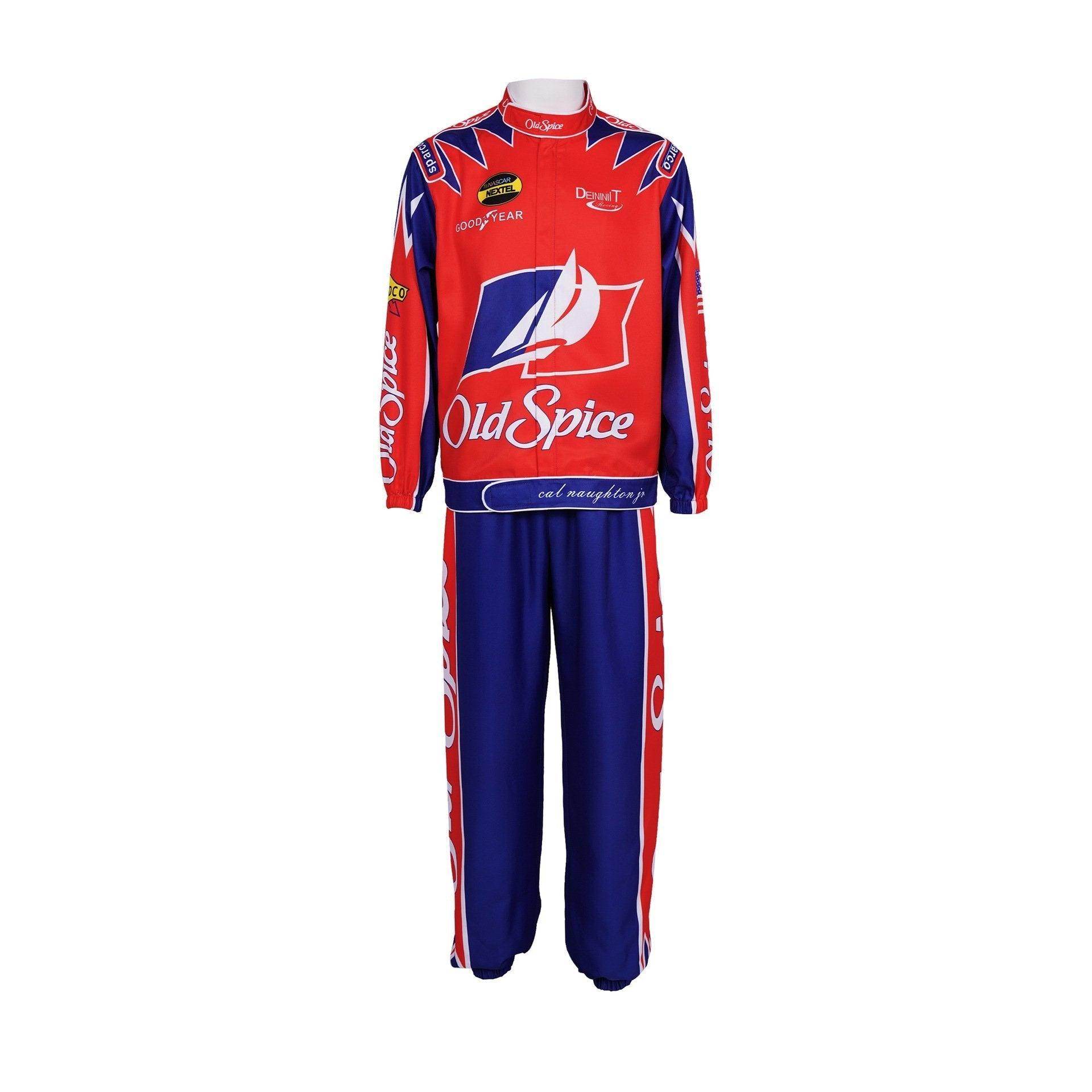 Ricky Bobby Nascar Cosplay Costume Talladega Nights Wonder Bread Racing Apparel - Ecosfun