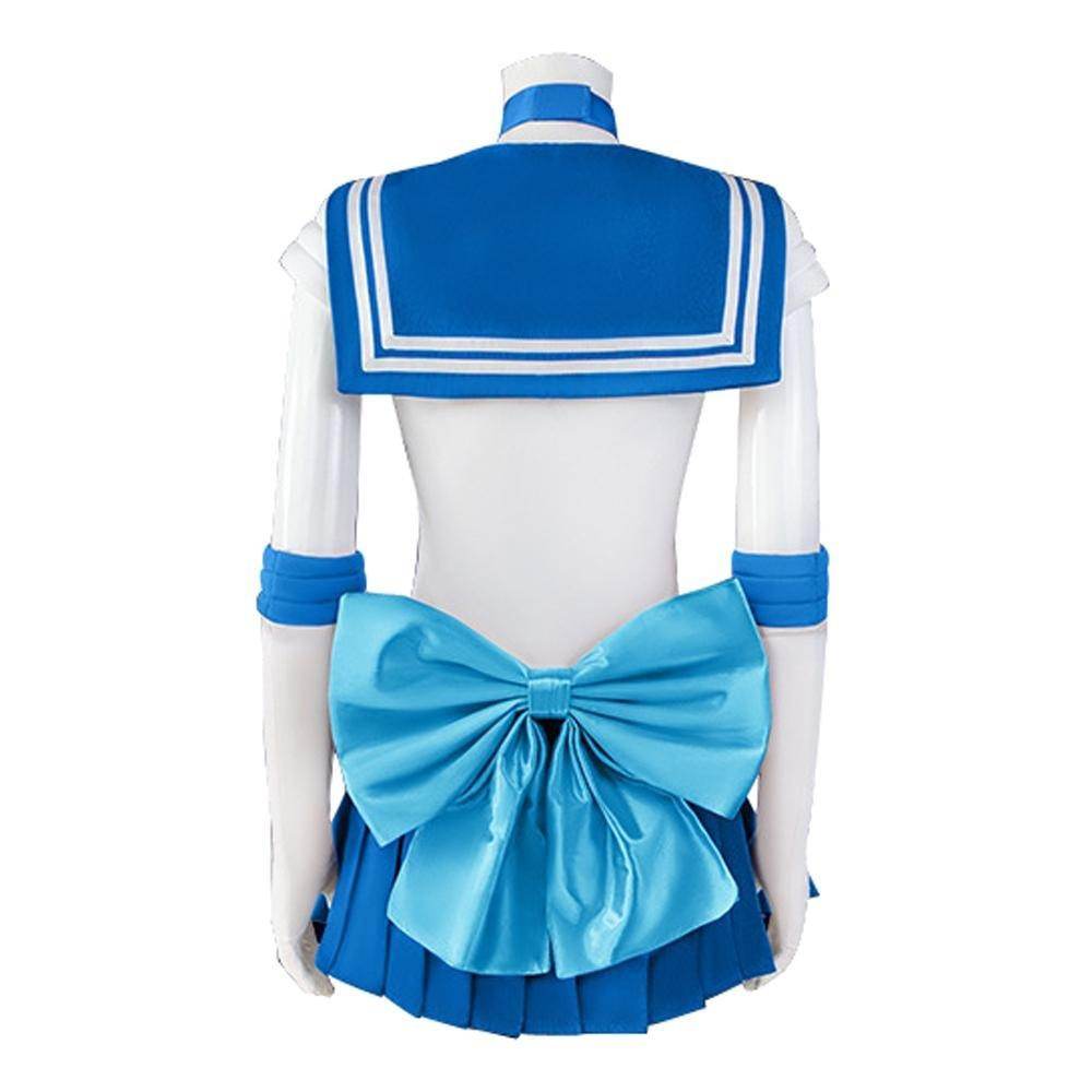 Sailor Moon Mizuno Ami Costume Uniform Dress Outfits Suit Cosplay Halloween - Ecosfun