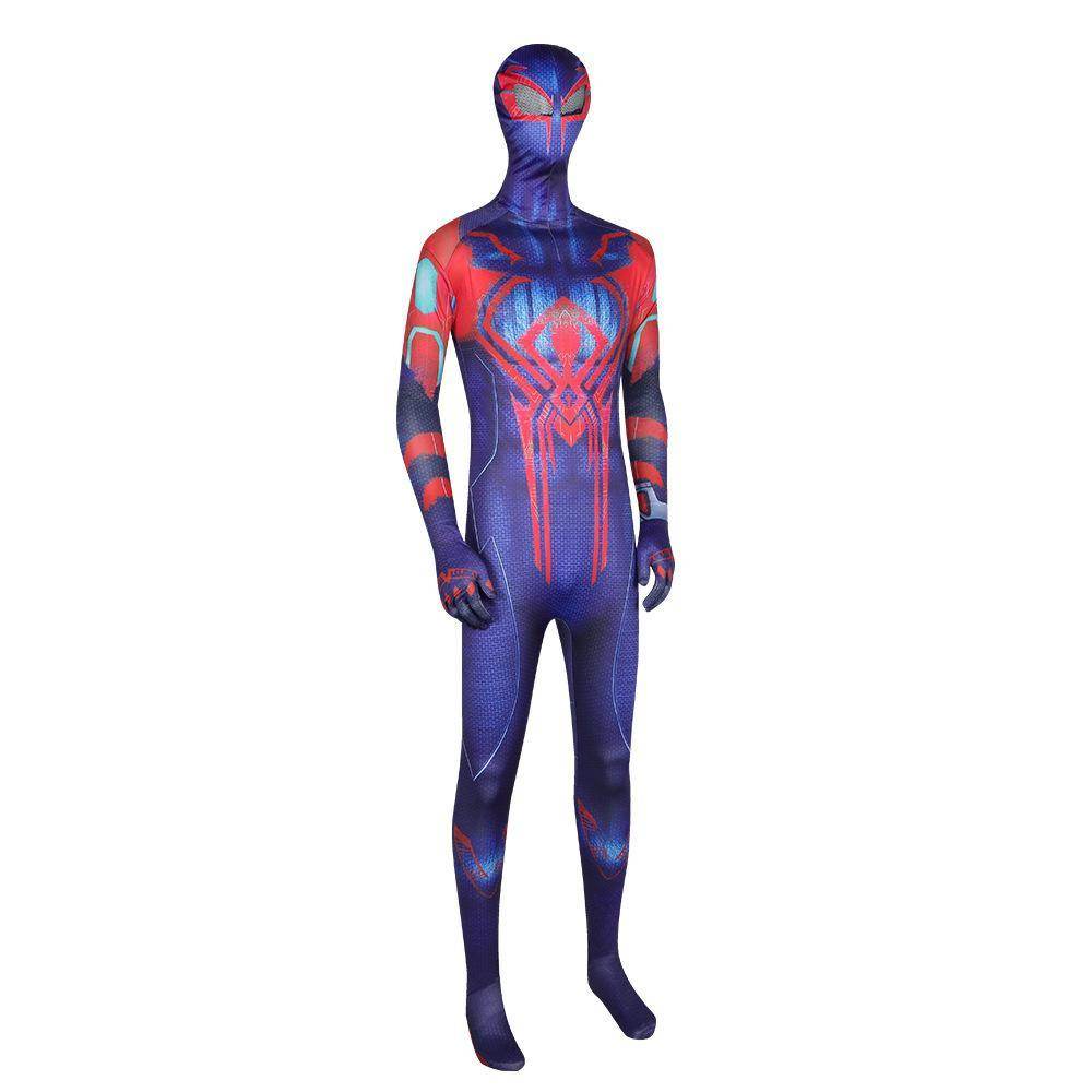 Spider Man Across the Spider Verse Miguel O'Hara Zentai Cosplay Costume Outfits Halloween Carnival Suit Adults - Ecosfun