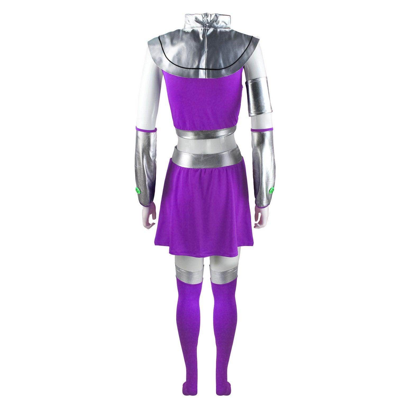 Starfire Costume Teen Titans Cosplay Halloween - Ecosfun
