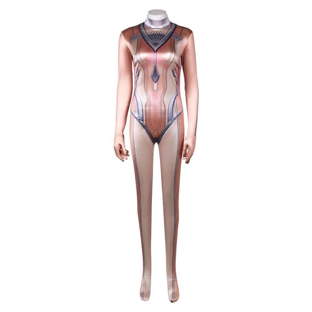 Stellar Blade Eve Costume Women Cosplay Jumpsuit Bodysuit Halloween - Ecosfun