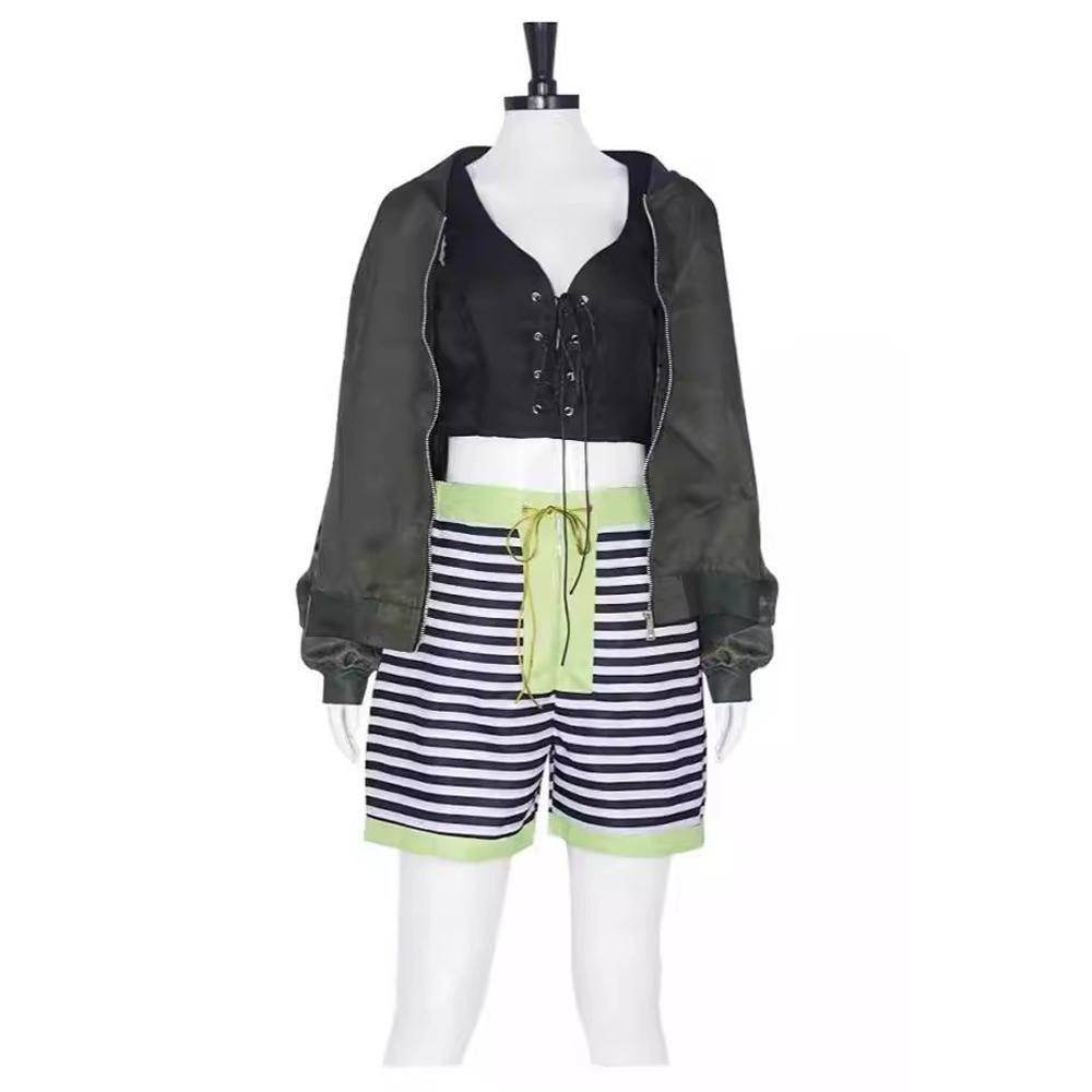 The Professional Léon Mathilda Lando Green casual suit cosplay costume - Ecosfun