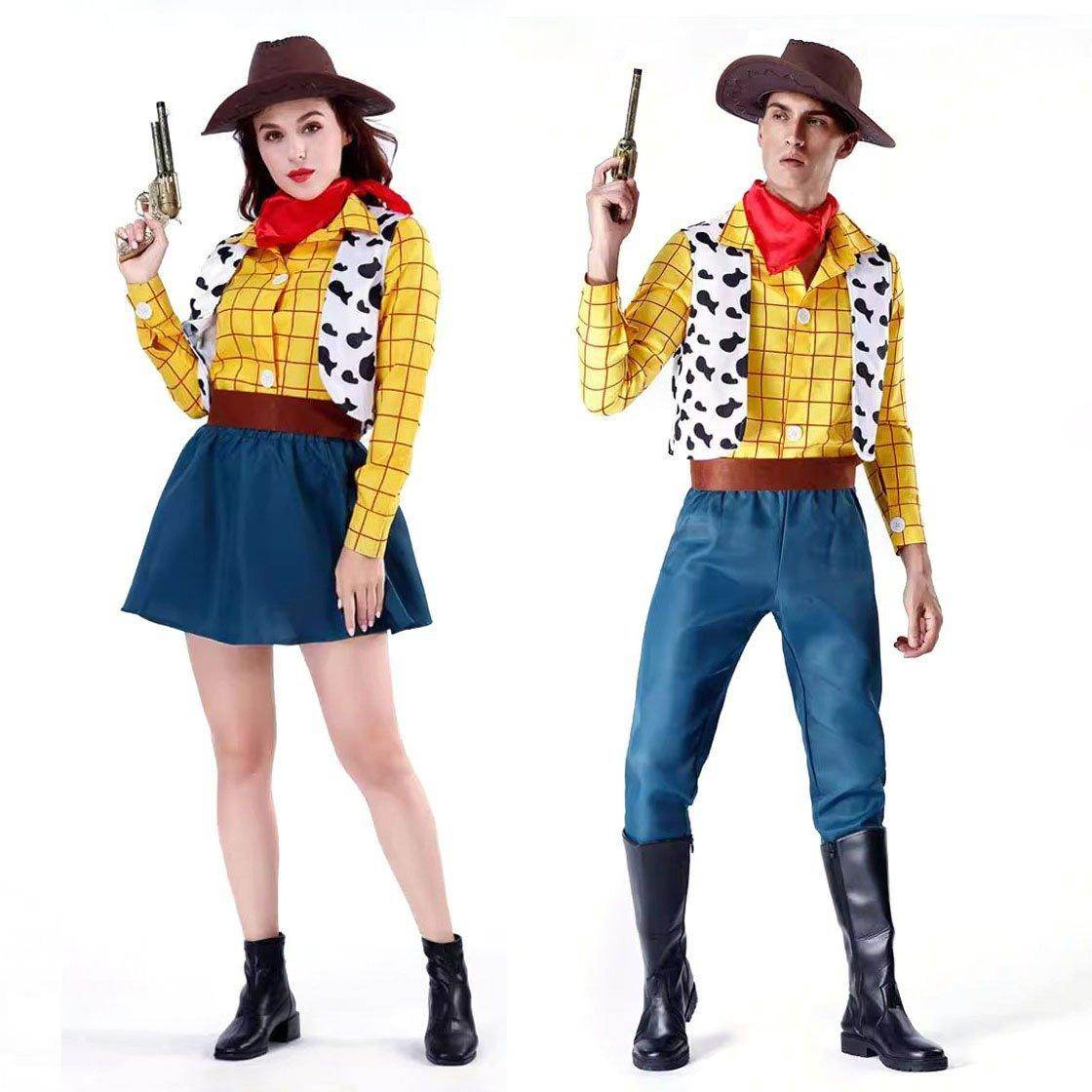 Toy Story 4 Woody Costume Halloween For Women Adult - Ecosfun