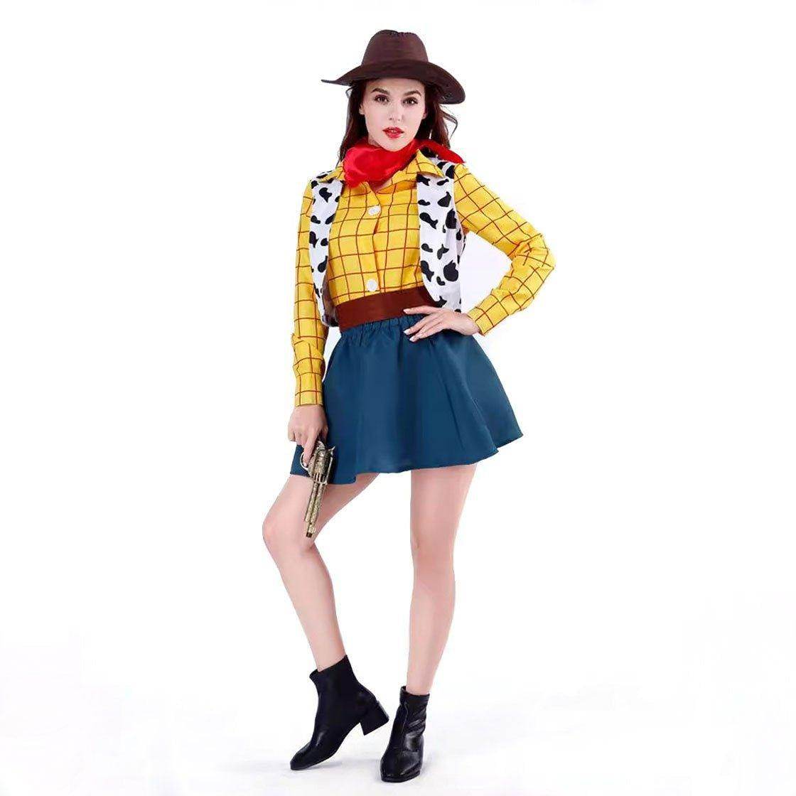 Toy Story 4 Woody Costume Halloween For Women Adult - Ecosfun