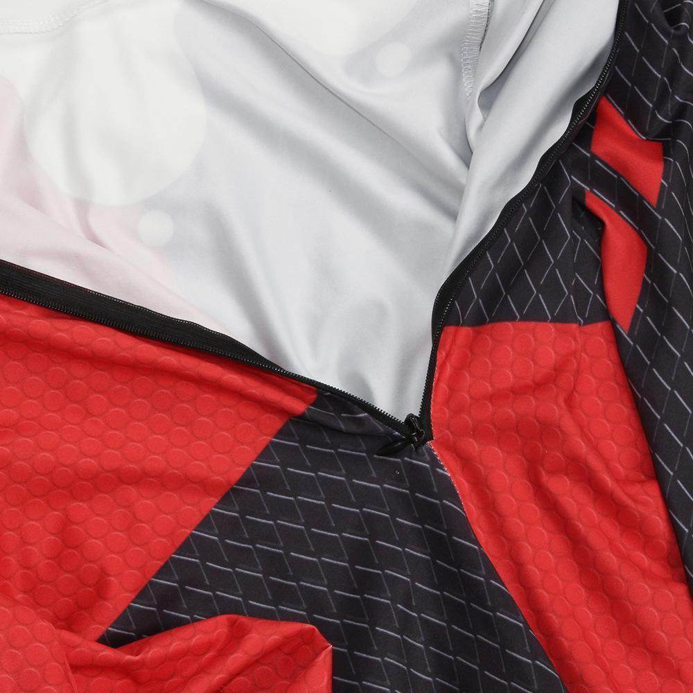 Women Adult Halloween Digital Printed Clown Costume Jumpsuit - Ecosfun