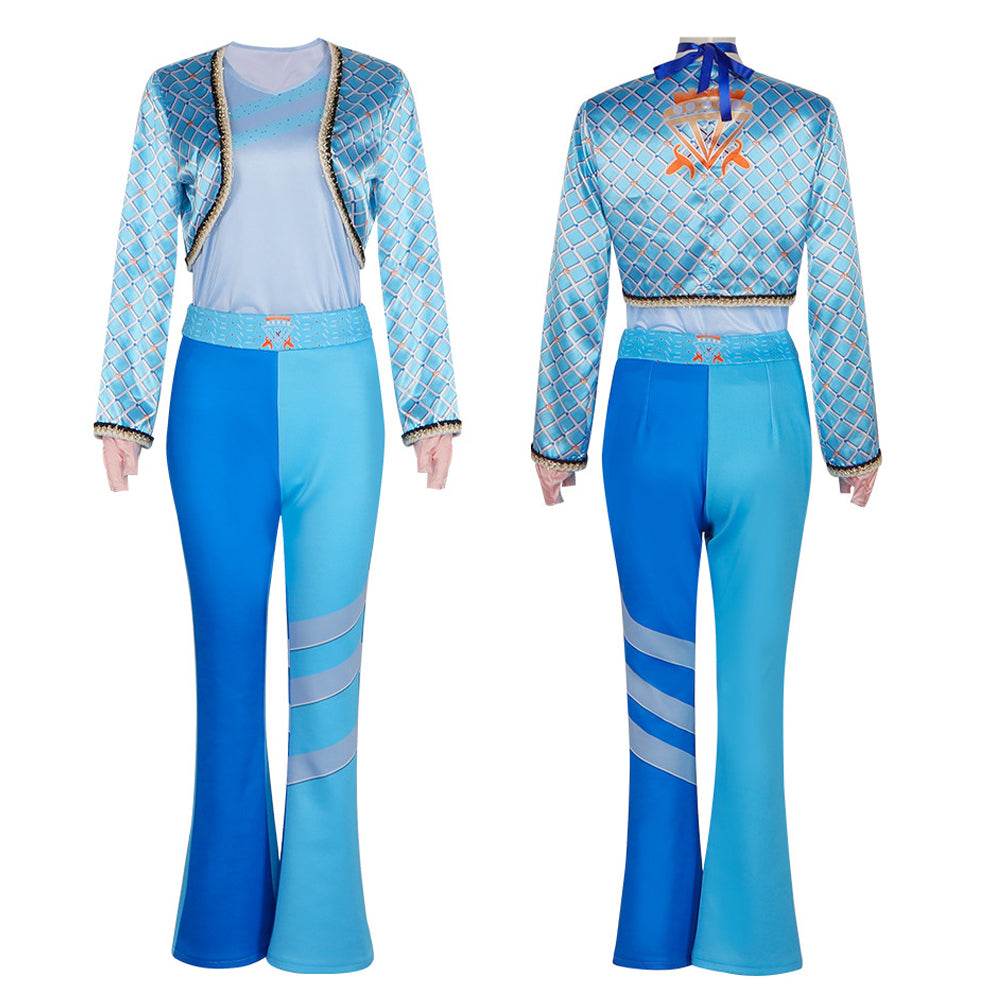 Chloe Charming Cosplay Costume Women Blue Outfit Party Carnival - Ecosfun