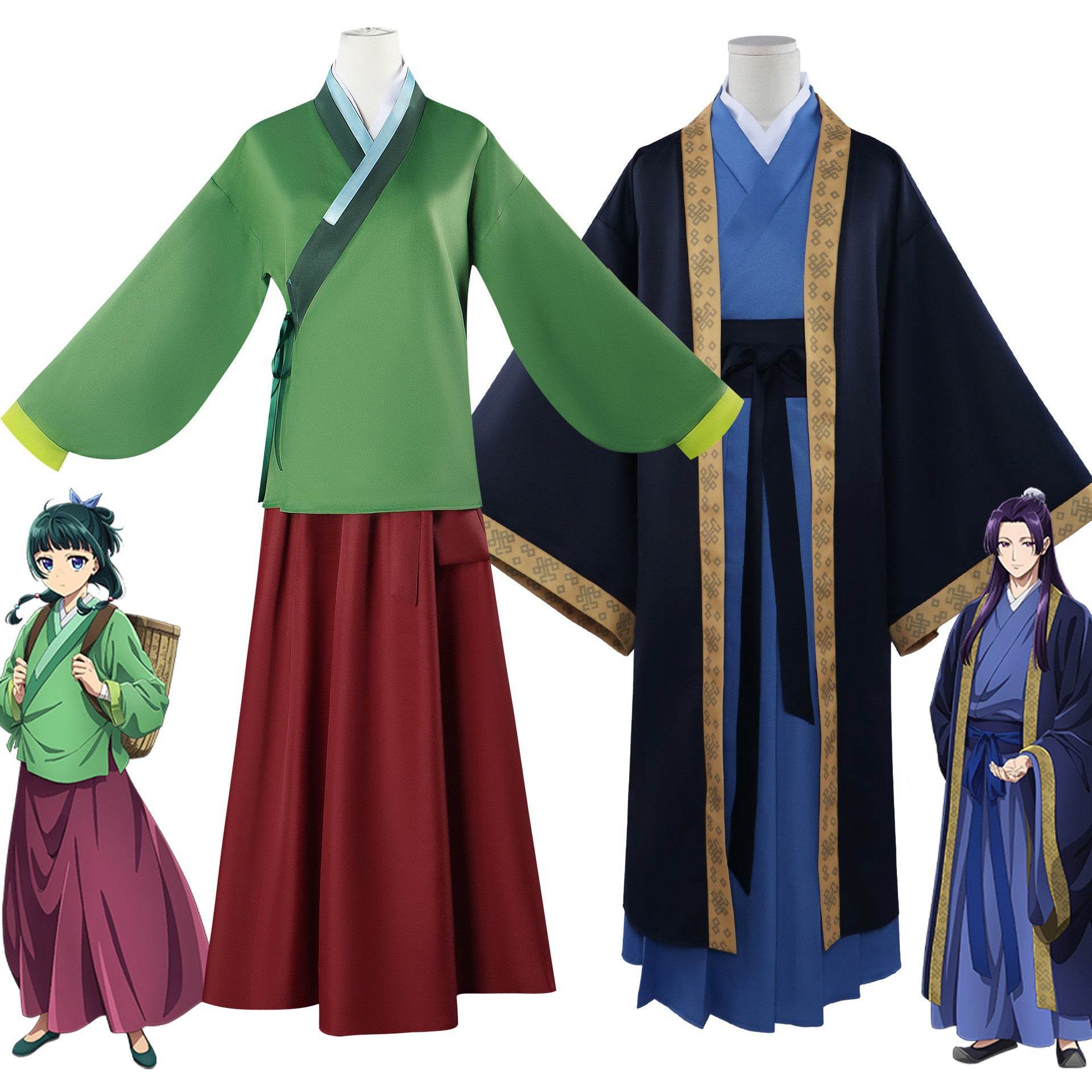 The Apothecary Diaries MaoMao Lihua Cosplay Costume Party Carnival - Ecosfun