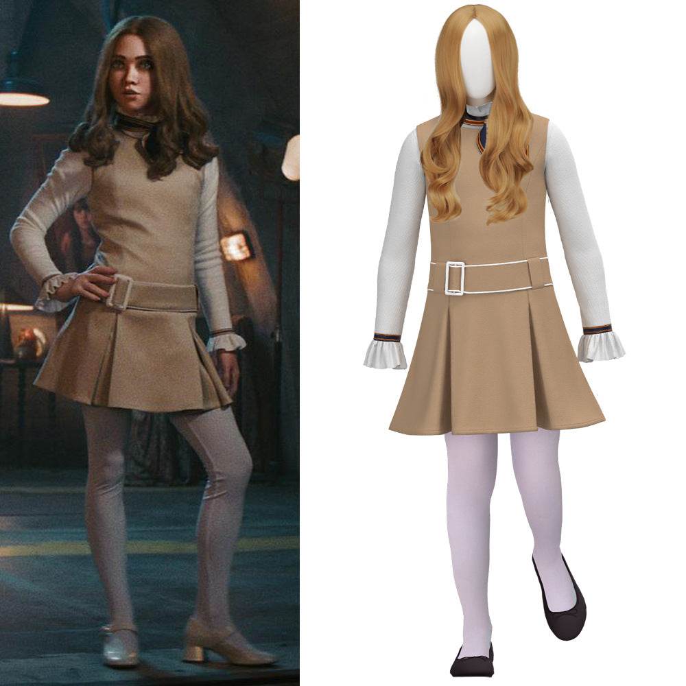 M3GAN 2.0 Costume Megan Cosplay Dress Halloween Adult Kids - Ecosfun