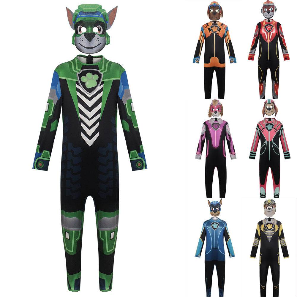 Skye Paw Patrol Movie 2 Toddler Costume Ryder Chase Marshall Rocky Zuma - Ecosfun