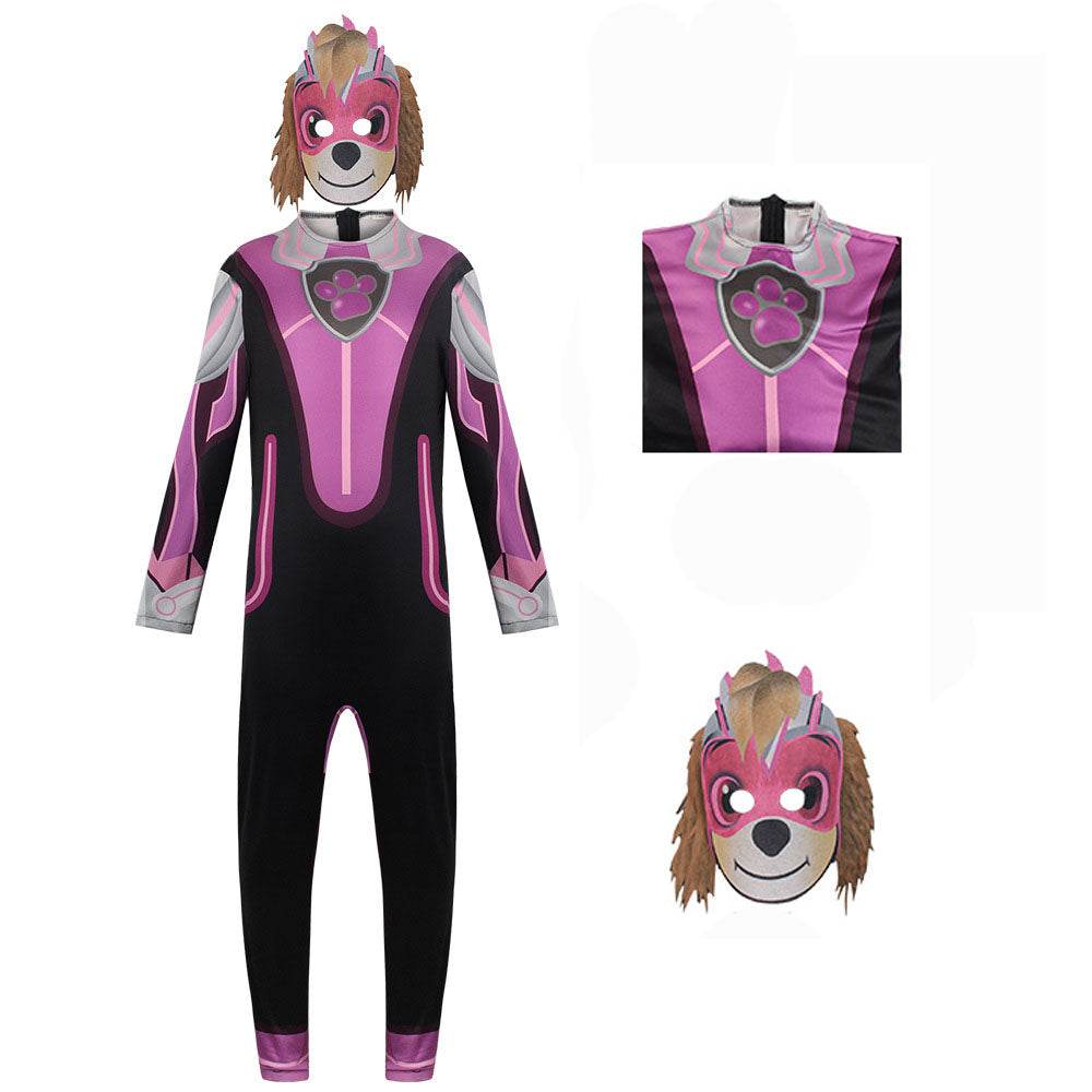 Skye Paw Patrol Movie 2 Toddler Costume Ryder Chase Marshall Rocky Zuma - Ecosfun