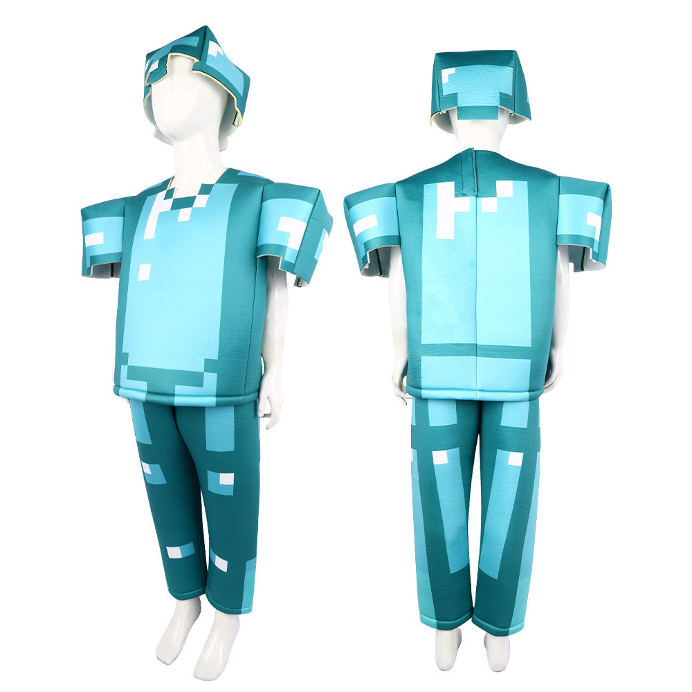 Minecraft Steve Kostüm für Kinder Halloween