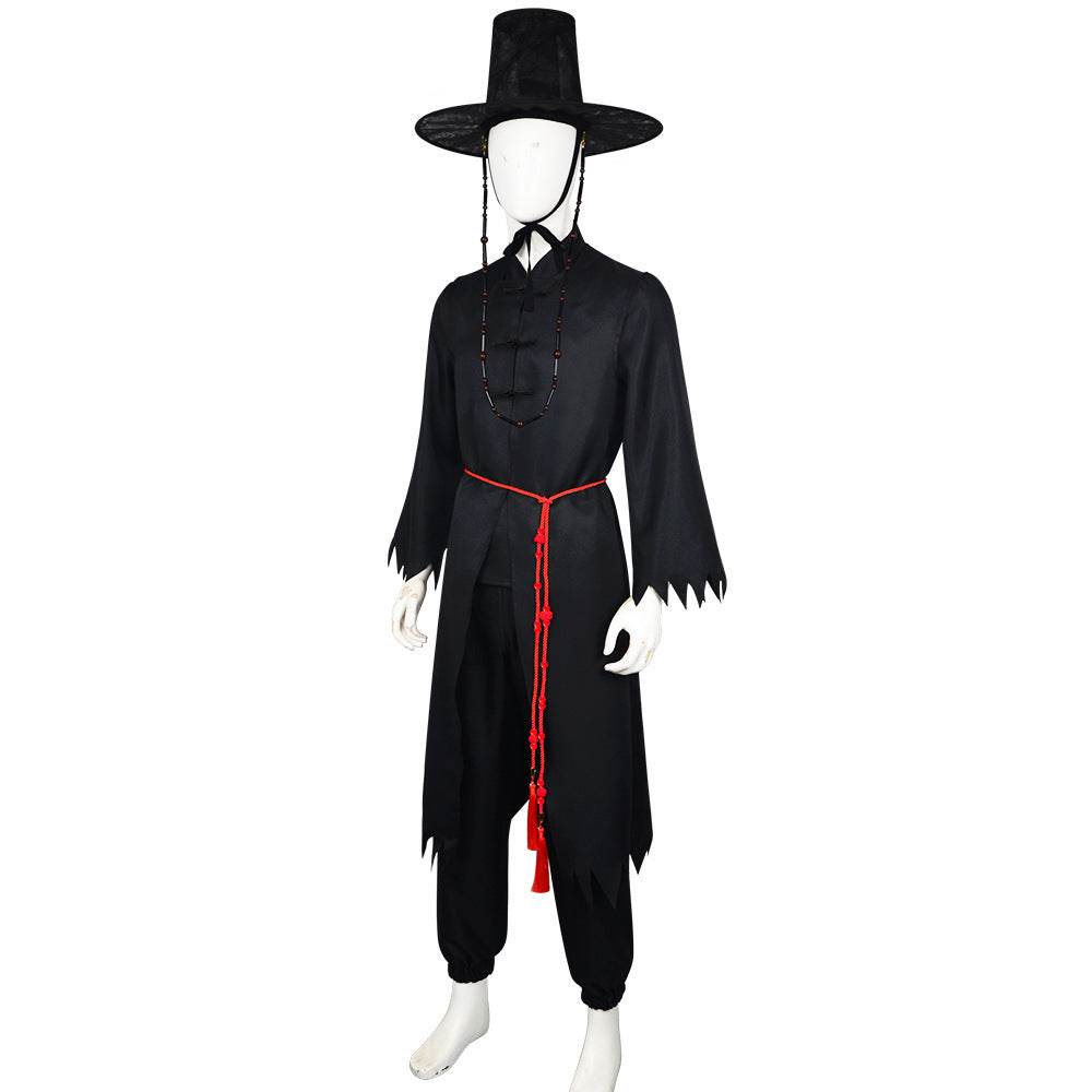 Kpop Demon Hunters Jinu Costume Cosplay Outfit Hat For Adult Man Halloween - Ecosfun
