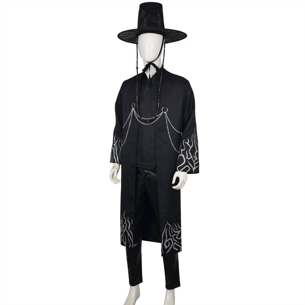 Kpop Demon Hunters Jinu Costume Cosplay Outfit Hat For Adult Man Halloween - Ecosfun