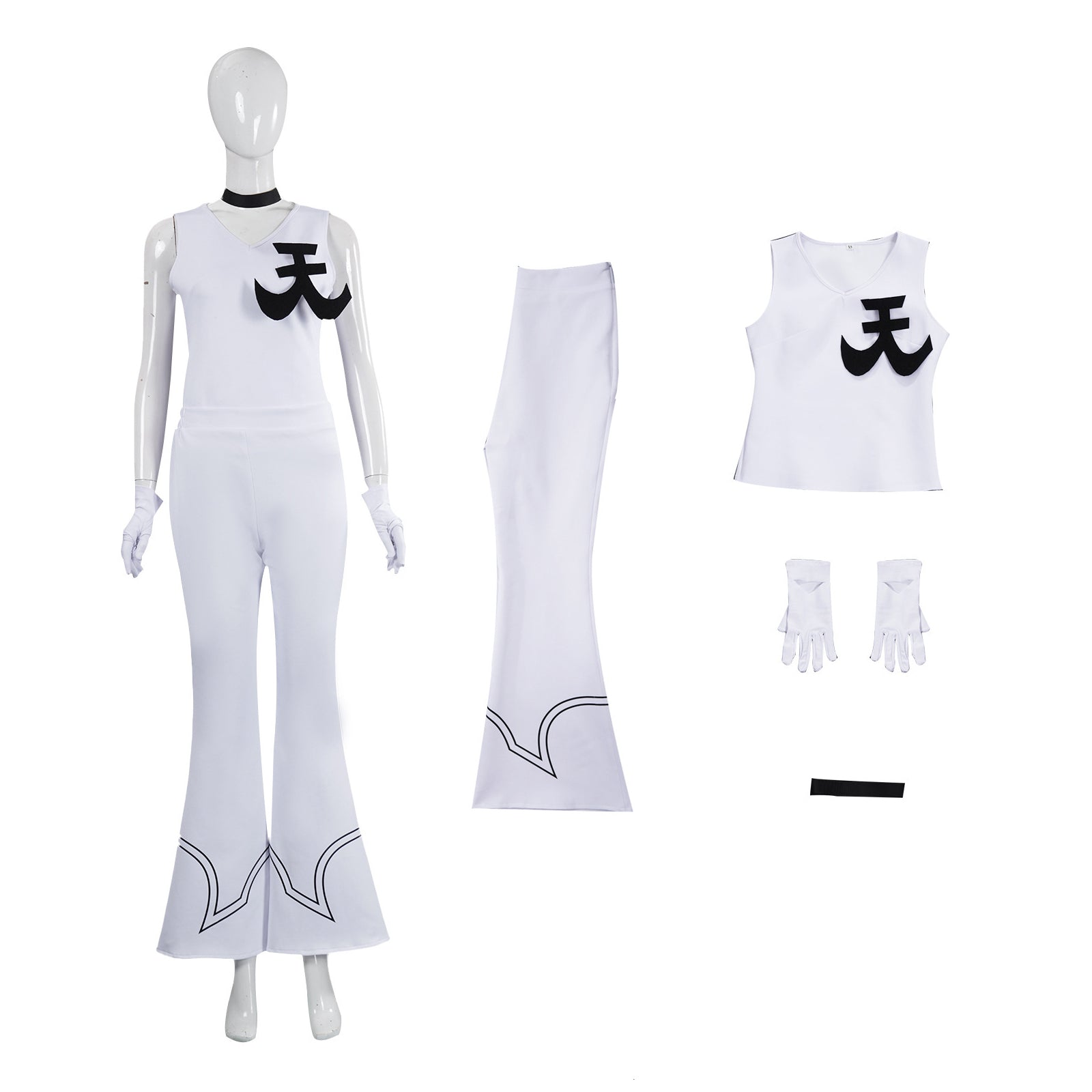 Panty & Stocking With Gartebelt Polly Esther Ulfen Cosplay Costume