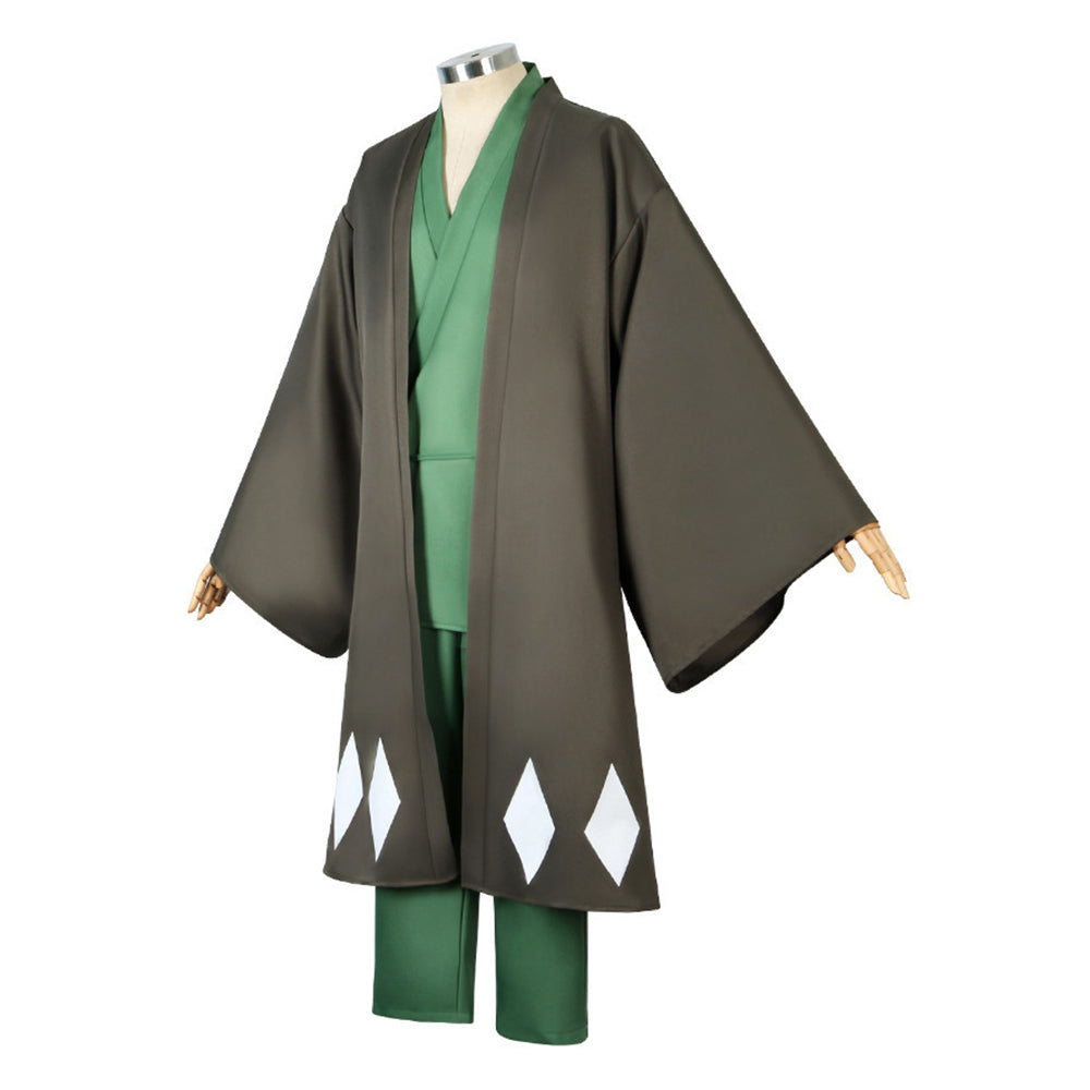 Bleach Urahara Kisuke Anime Cosplay Kostüm mit Hut Komplettset