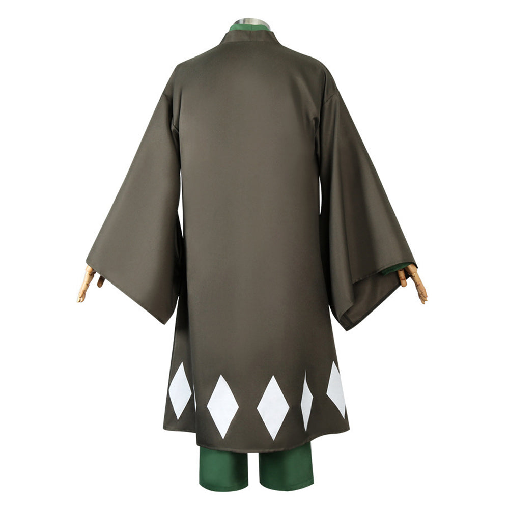 Bleach Urahara Kisuke Anime Cosplay Kostüm mit Hut Komplettset