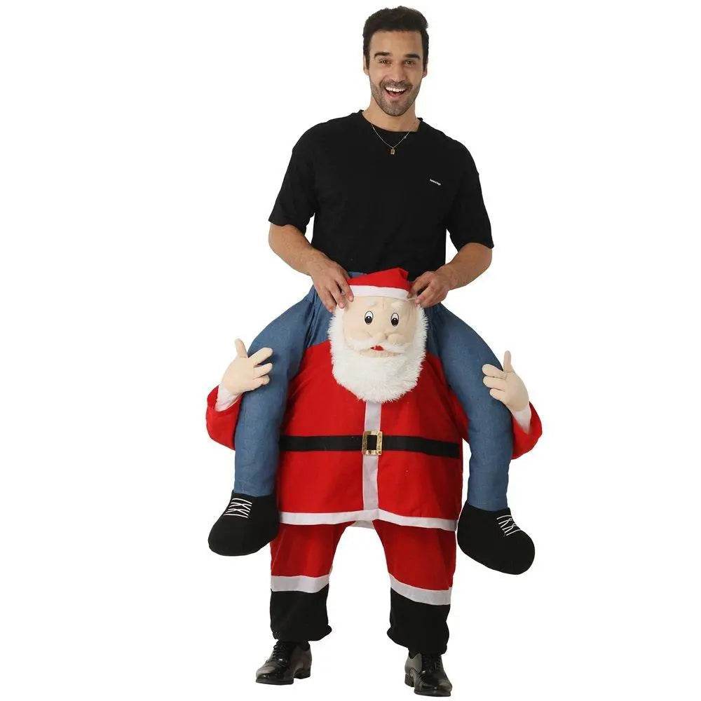 Christmas costumes A Santa Claus Ride On Costume - Ecosfun