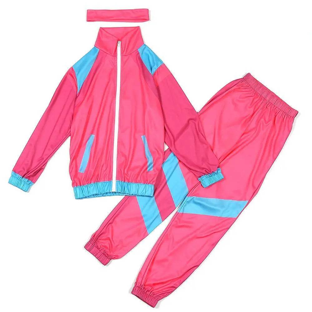 Disco 80S Costume Outfits Dance Set Hip Hop Modern Jazz Team Performance Kids - Ecosfun