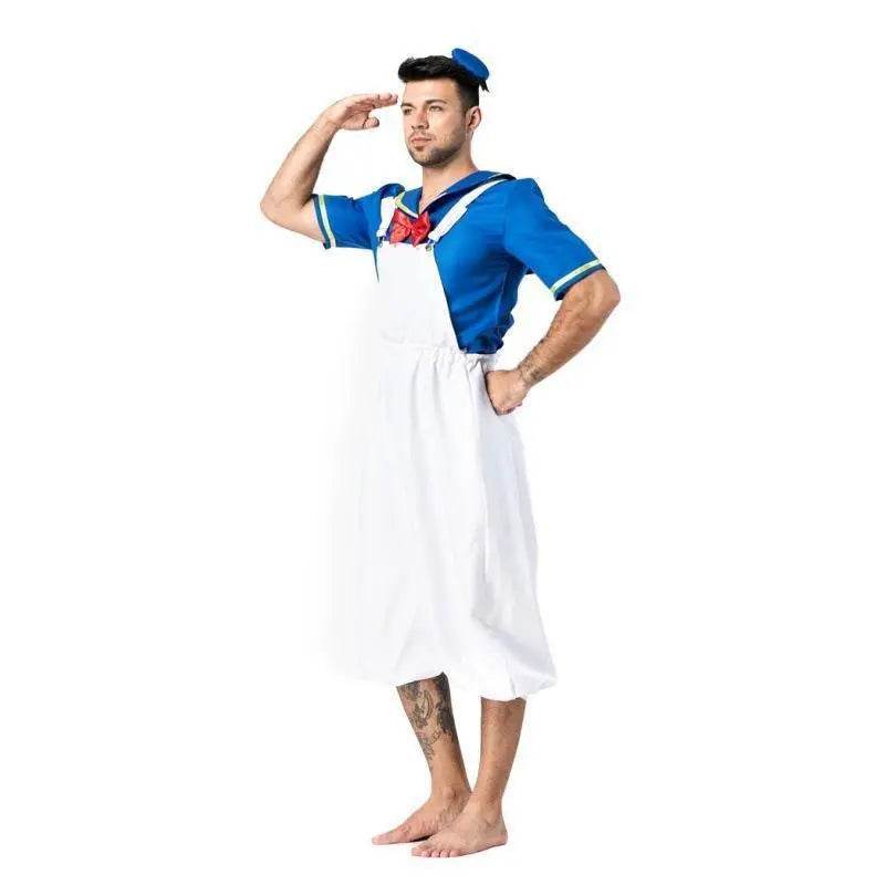 Halloween Sailor Suit Donald Duck Matching Family Cosplay Costume - Ecosfun