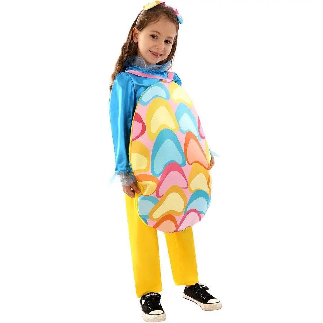 Kids Child Easter eggs Cosplay Halloween Grad Costume - Ecosfun