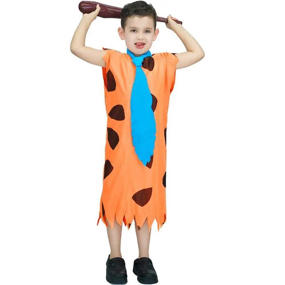 Men Wilma Flintstone Outfits Cosplay Costume Halloween Adults Kids - Ecosfun