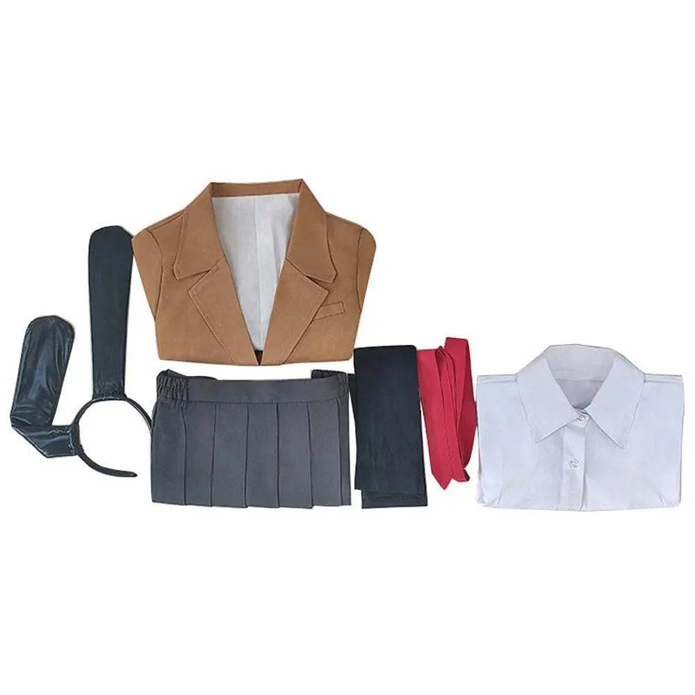 Rascal Does Not Dream of Bunny Girl Senpai Sakura Cosplay Costume Anime Halloween Uniform Outfit Set Dress Up For Women - Ecosfun