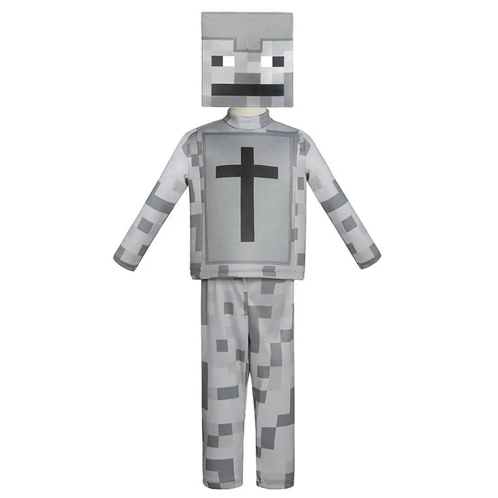 Steve Costume Minecraft Herobrine Notch Alex Cosplay Stage Game Costumes Suits For Kids - Pajamasbuy