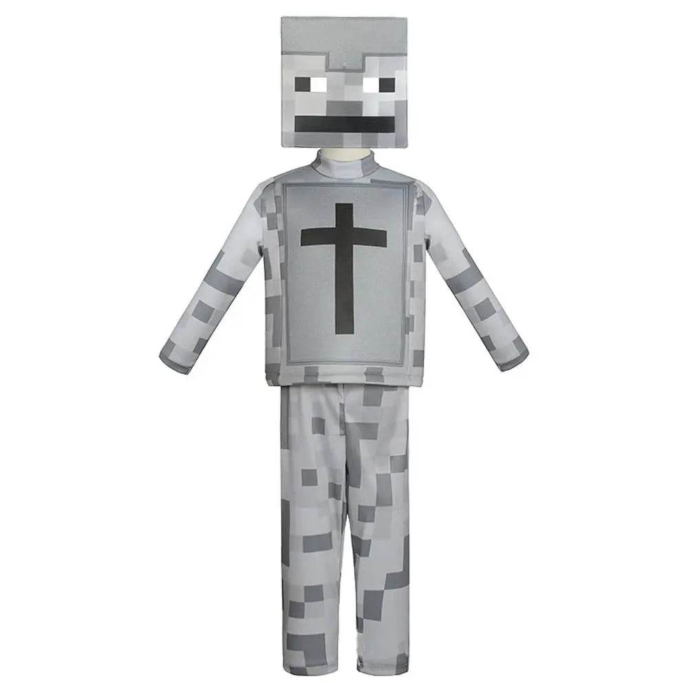 Steve Costume Minecraft Herobrine Notch Alex Cosplay Stage Game Costumes Suits For Kids - Pajamasbuy