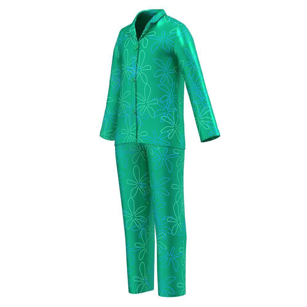 inside out 2 costumes Summer ice silk pajamas Home Wear - Ecosfun