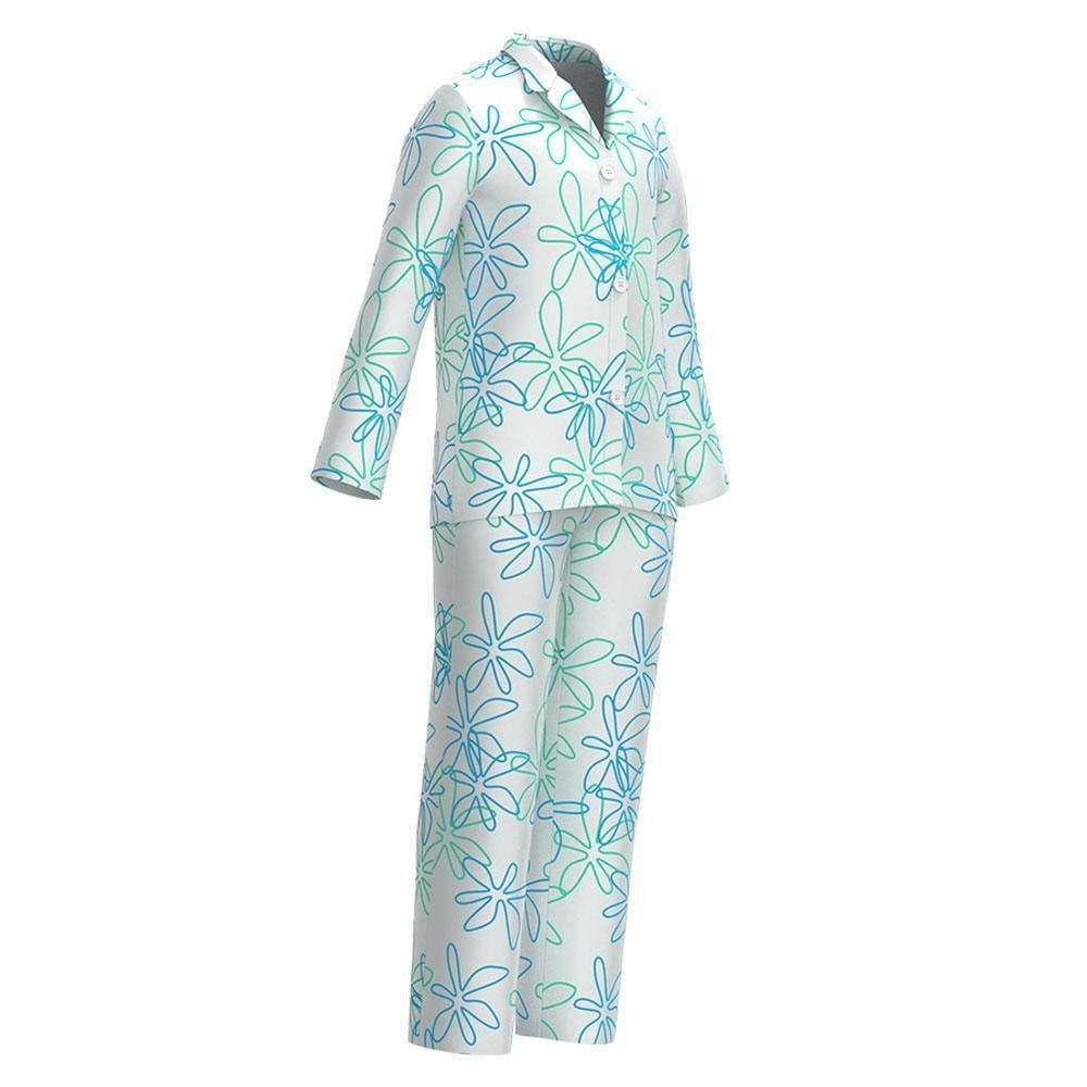 inside out 2 costumes Summer ice silk pajamas Home Wear - Ecosfun