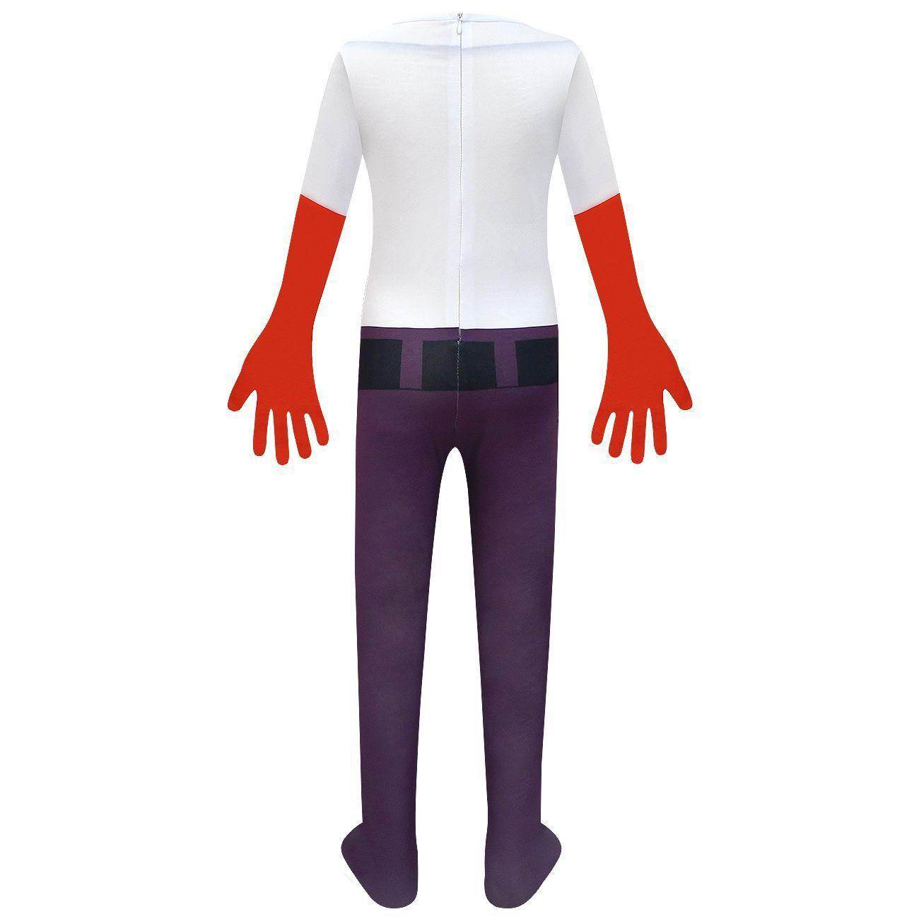 Inside Out Anger Cosplay Jumpsuit for Boys Kids' Zentai Costume - Ecosfun