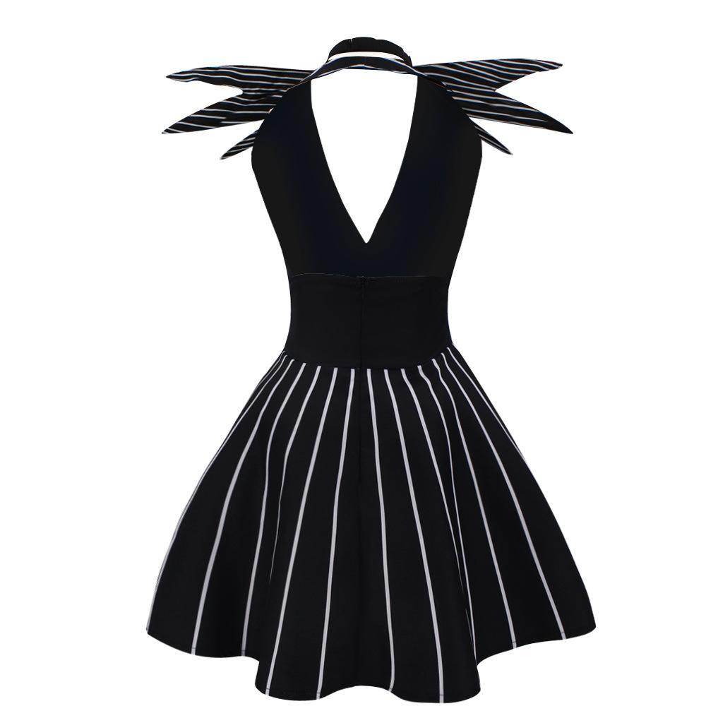 jack skellington costume Dress Nightmare Before Christmas For Women - Ecosfun