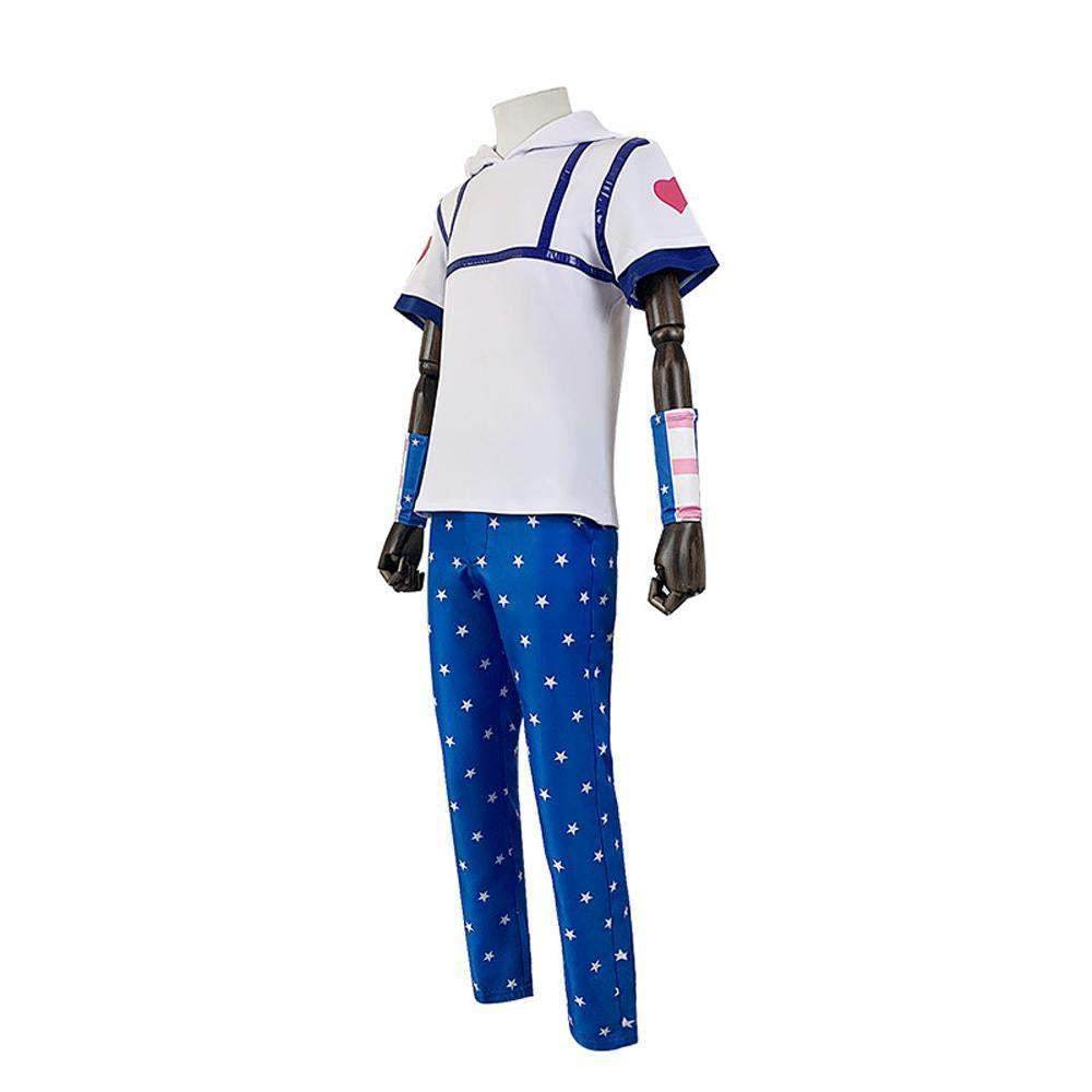 JoJo's Bizarre Adventure Johnny Joestar Cosplay Costumes Anime Halloween Suit Outfit Sets Dress Up For Adults - Ecosfun