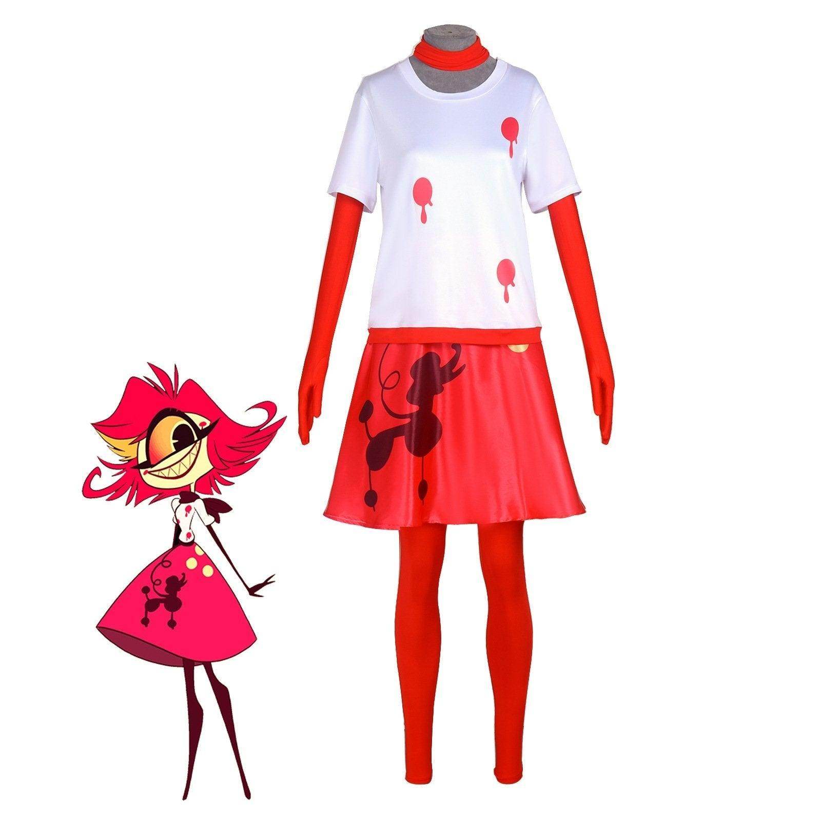 Niffty Hazbin Hotel Adult Carnival Suit Cosplay Costume Outfits - Ecosfun
