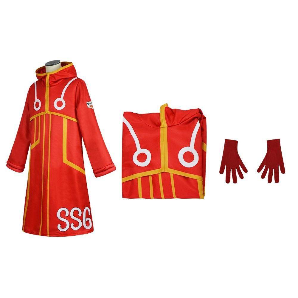 One Piece Egghead Arc 2024 Anime Monkey D. Luffy Costume Party Carnival Halloween Cosplay Full Set - Ecosfun