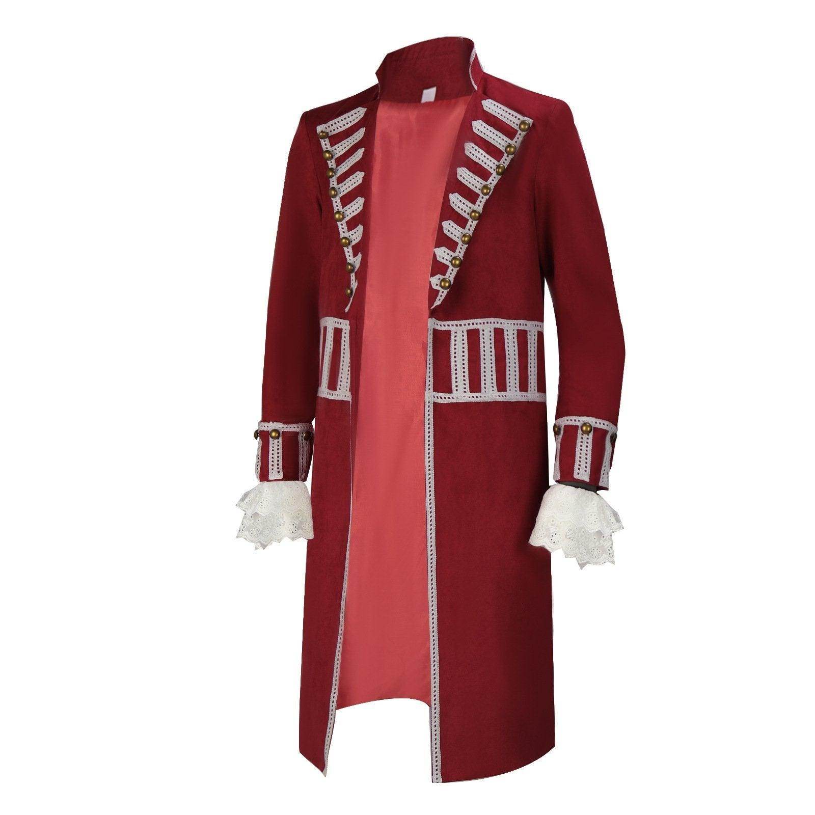 Peter Pan Pirate Captain Cosplay Costume Medieval King Outfit - Ecosfun