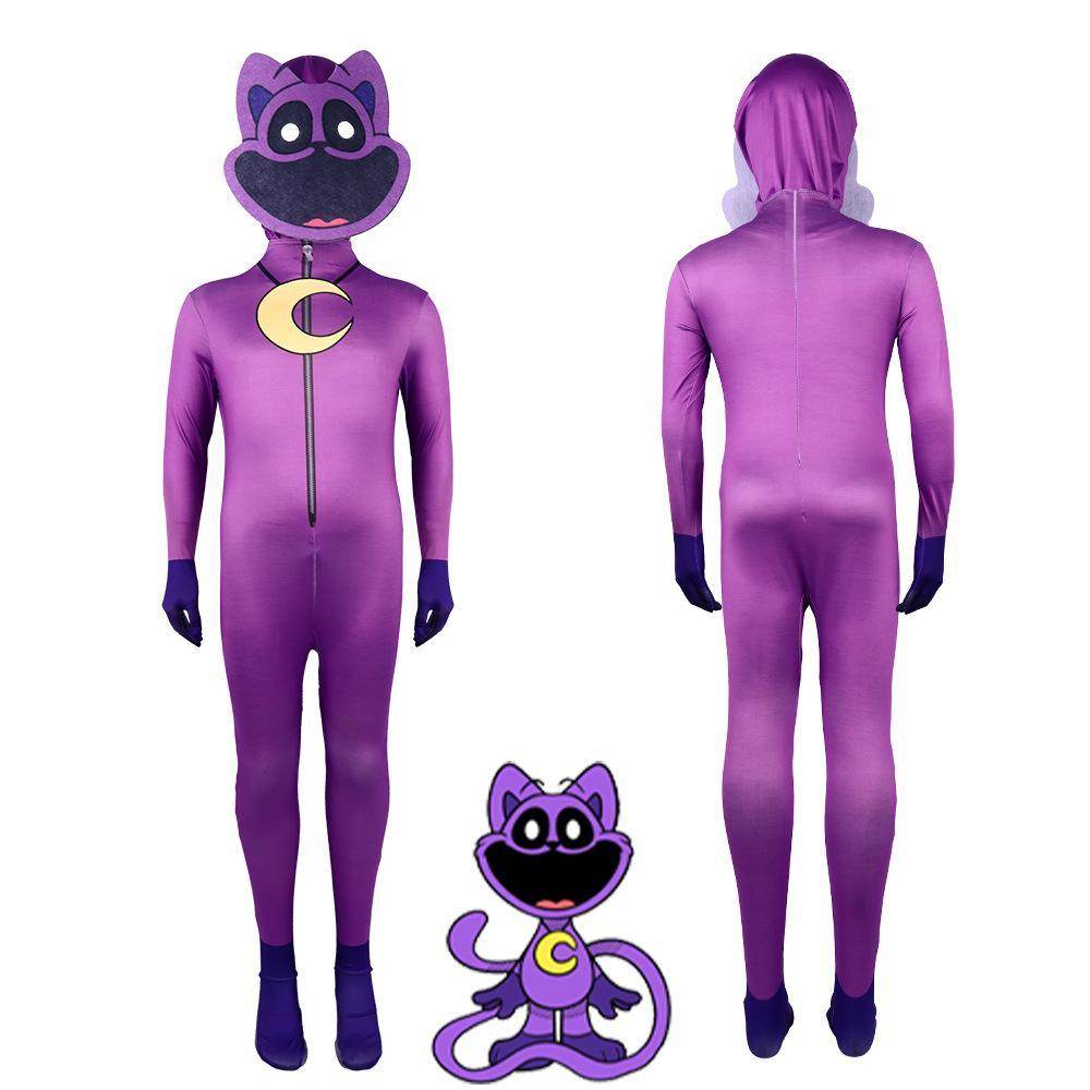 Poppy Playtime Game Costume Hoppy Hopscotch Catnap Zentai Cosplay Halloween - Ecosfun