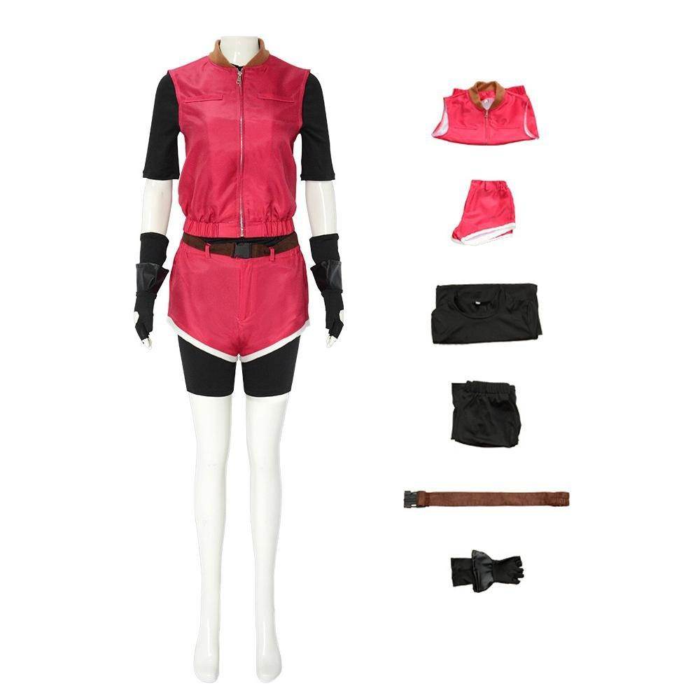 Resident Evil cosplay Claire Redfield Costume Cosplay Halloween - Ecosfun