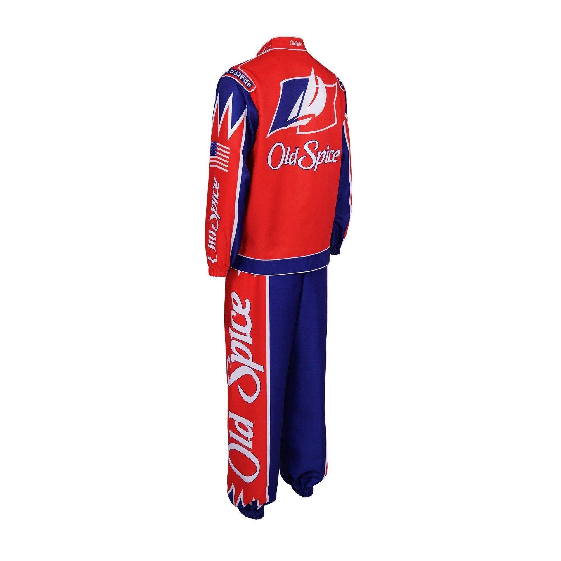 Ricky Bobby Nascar Cosplay Costume Talladega Nights Wonder Bread Racing Apparel - Ecosfun